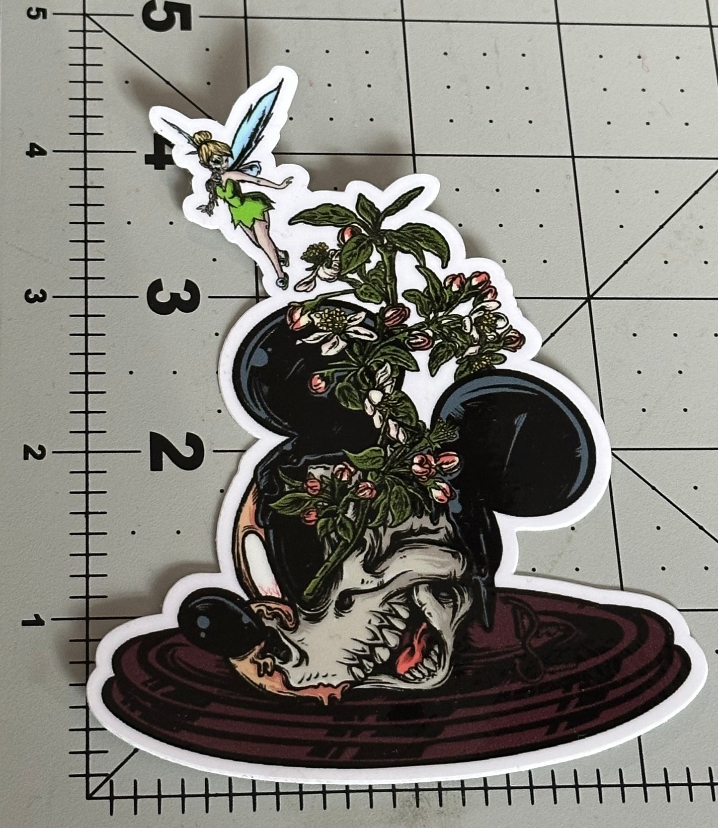 Decaying Mouse and Fairy Sticker