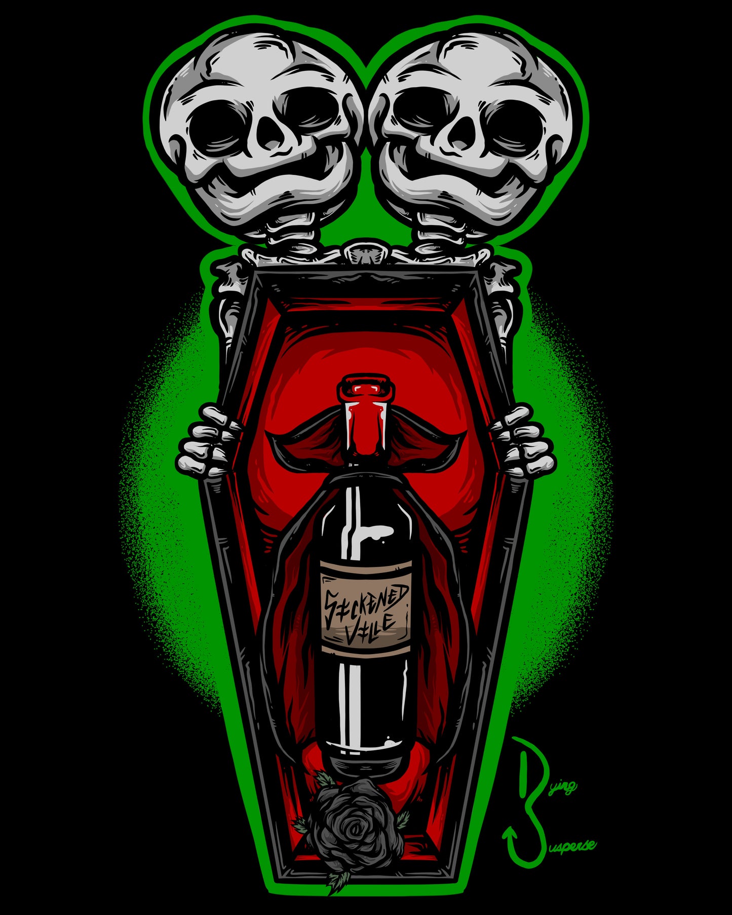Sickened Ville Coffin
